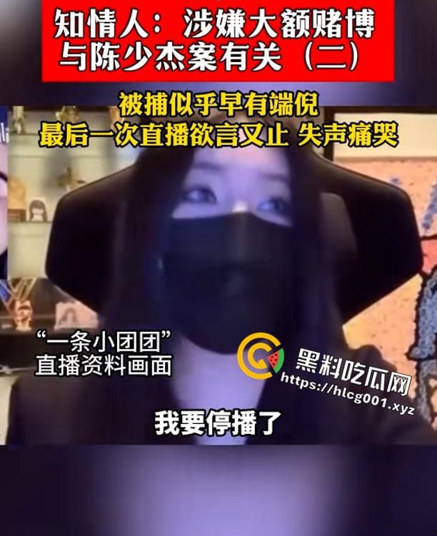 重磅!抖音千万网红【一条小团团】原名【瞿玉婷】因参与重大赌博案被捕都是其一事件,经过某大佬操作还有三陪服务!! 涉及金额千万-9